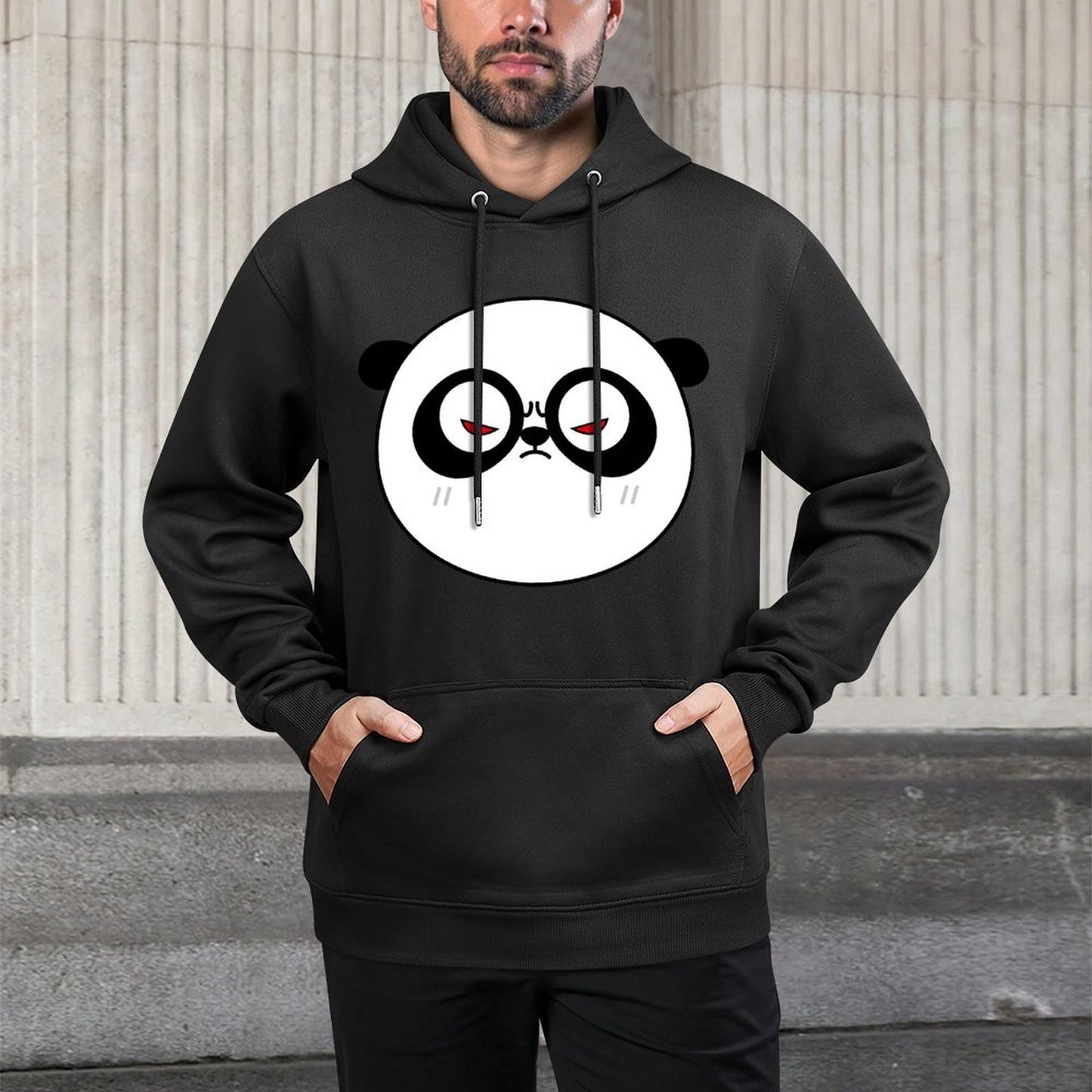 IPBR 250g Hooded Pocket Sweatshirt Front GraphicMen's Hooded  Sweatshirt4000521
