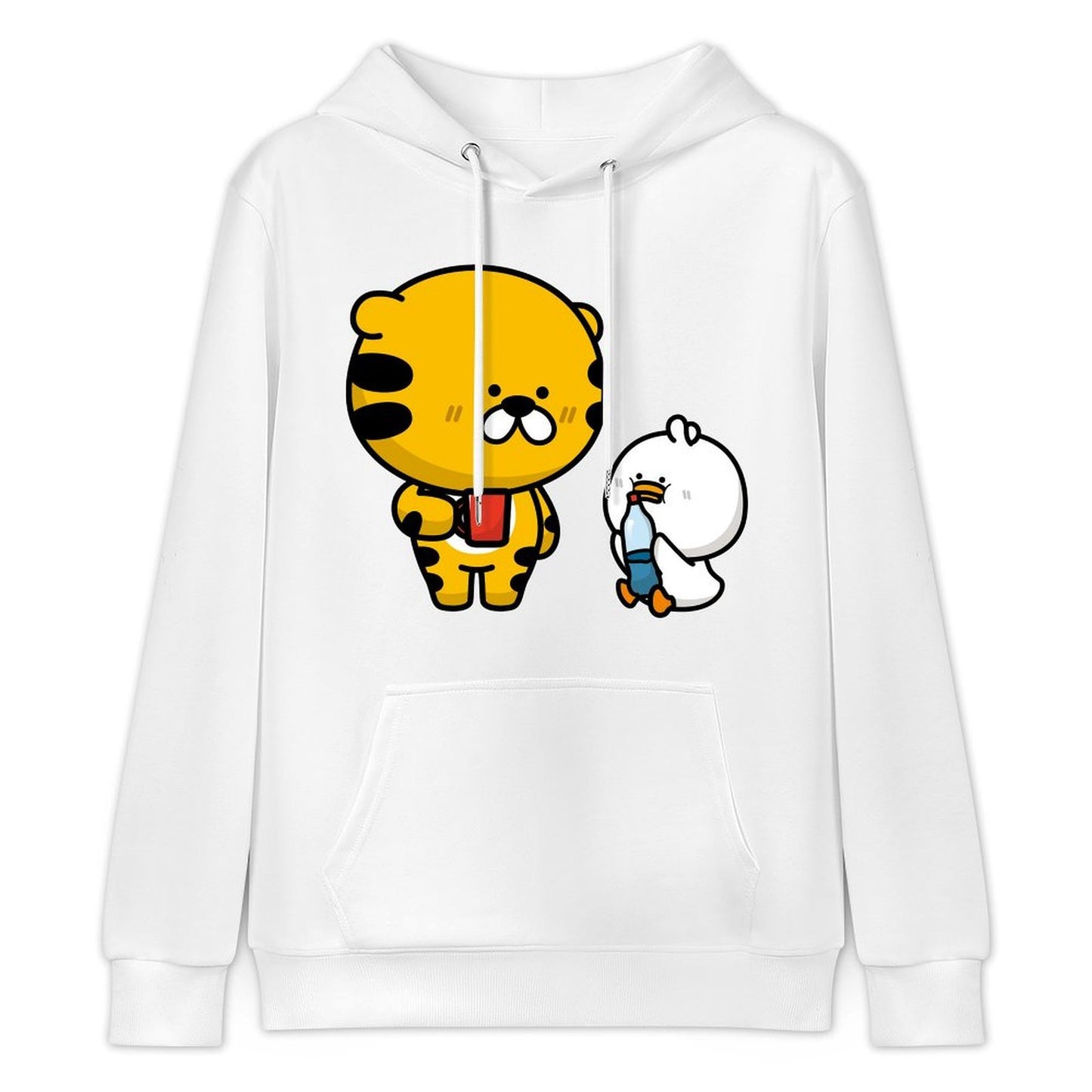 Studio Crew Neck Front Graphic Hoodies