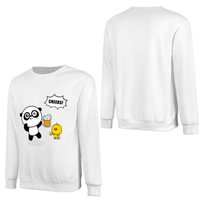 Front Patterned Long Sleeve TopModern EverydayWear