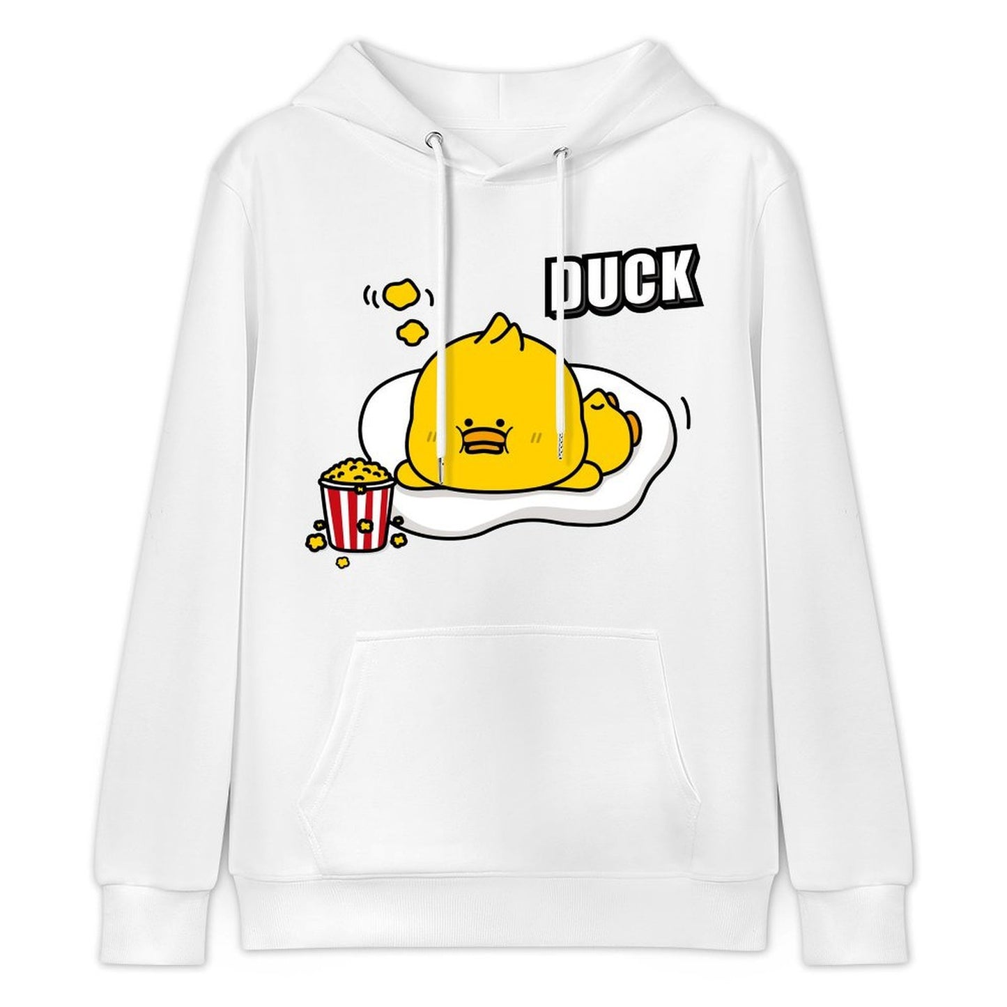 Smooth Feel Wrinkle-Free Front Graphic Hoodies