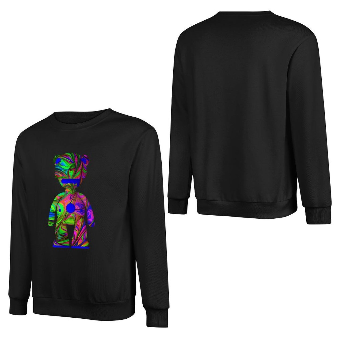 Long Sleeve With Front PatternCrisp Print Heat-Transfer