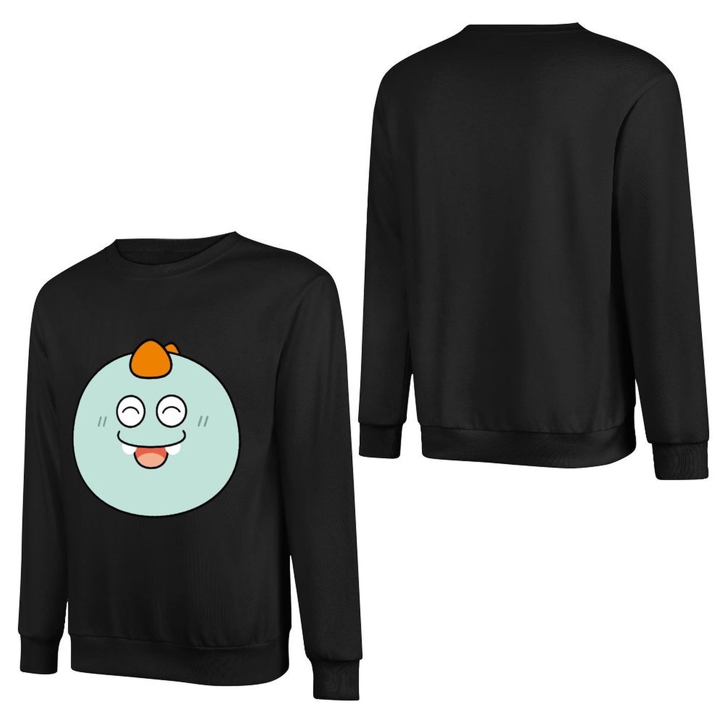 Front Patterned Long Sleeve TopLifestyleLine ComfortFit