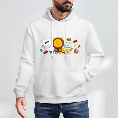 Moisture-Wicking Original Front Graphic Hoodies