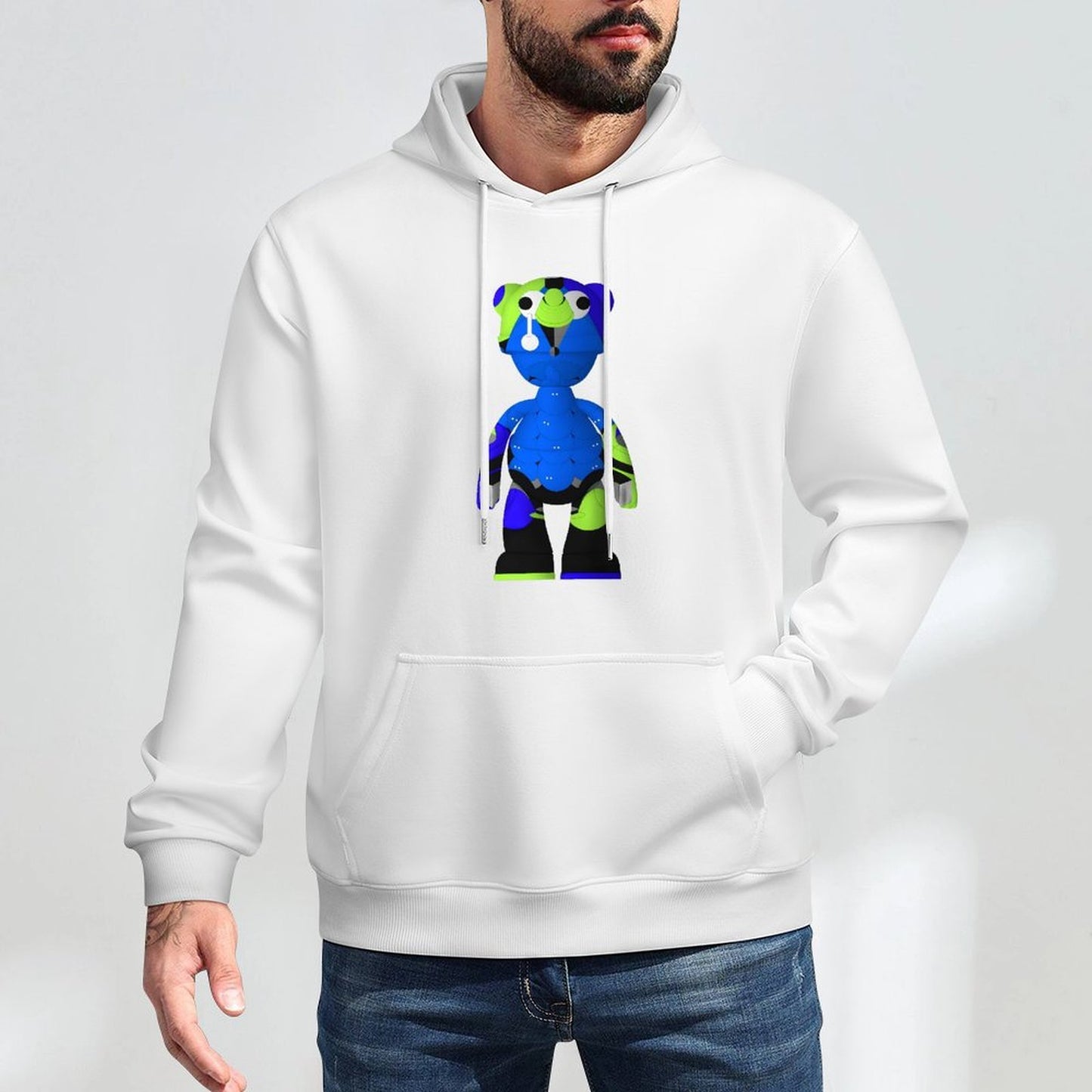 Hoodie Front PatternSimple Plain