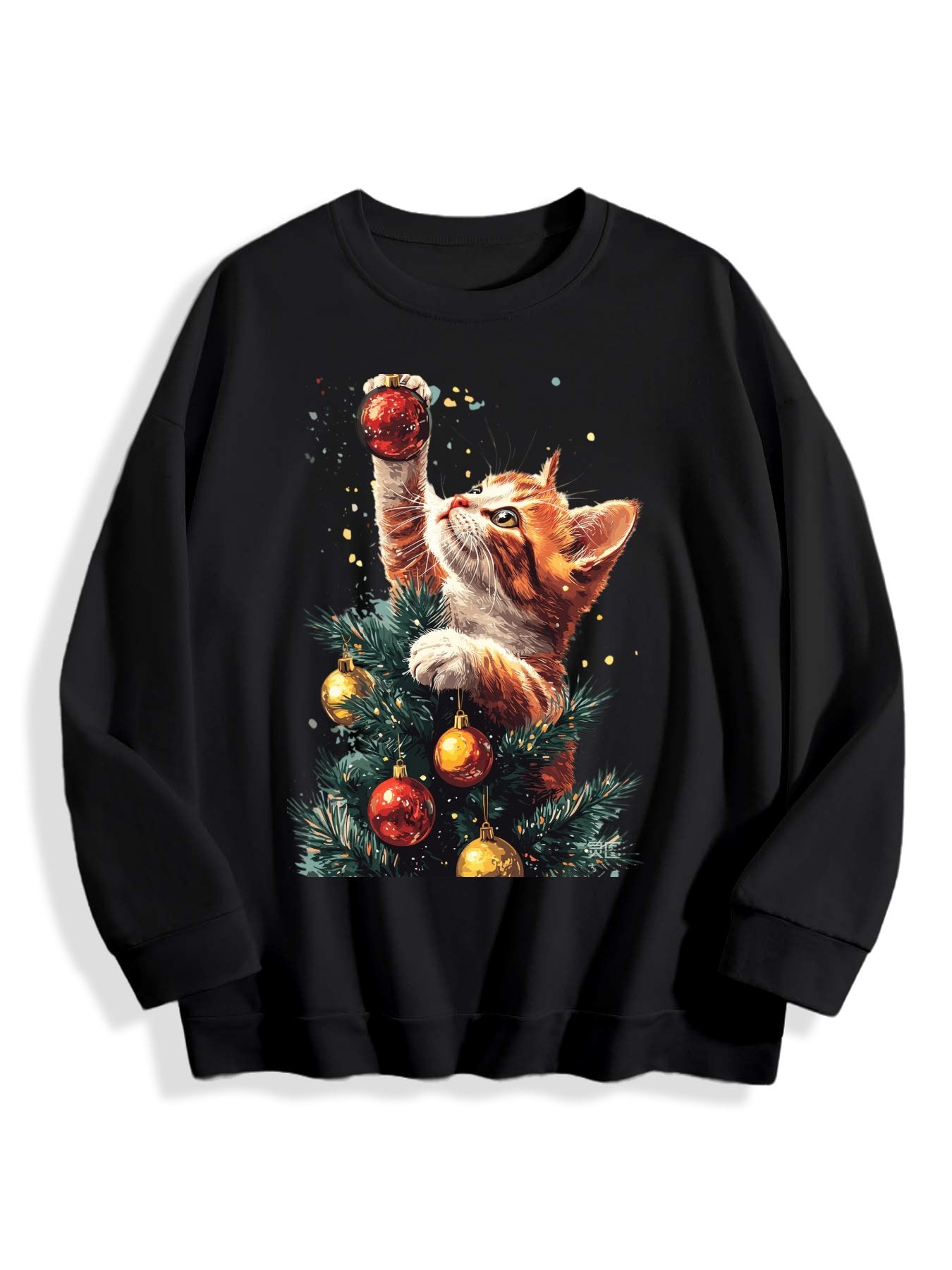 Customizable Christmas-themed long-sleeved Christmas 