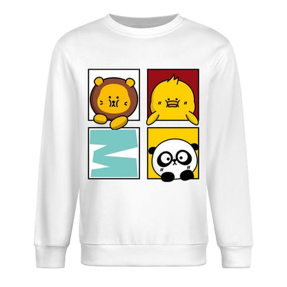 Front Patterned Long Sleeve TopPure Studio