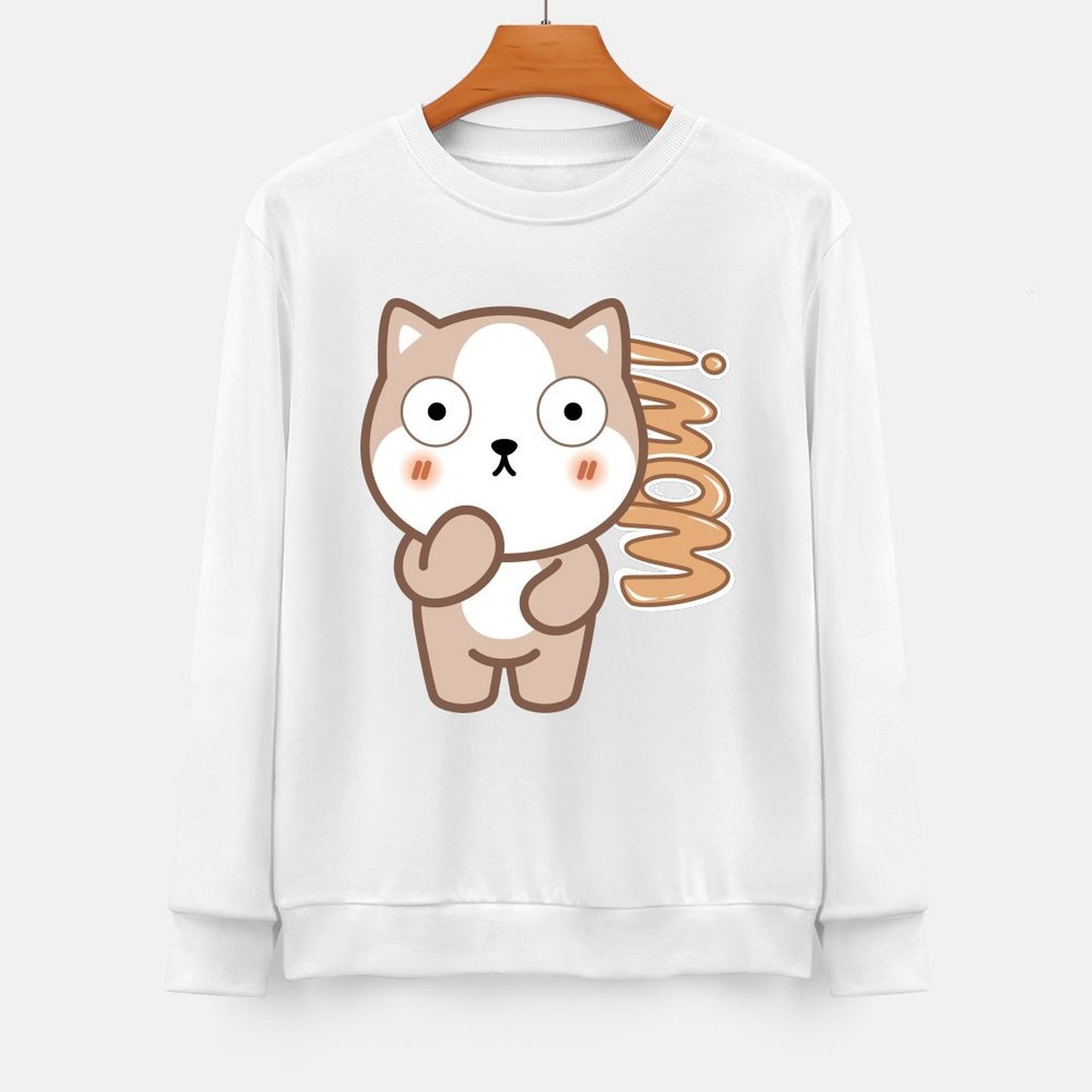 Front Patterned Long Sleeve TopDesign-Your-Own Made-to-Order