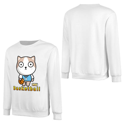 Front Patterned Long Sleeve TopCleanCut SoftFeel