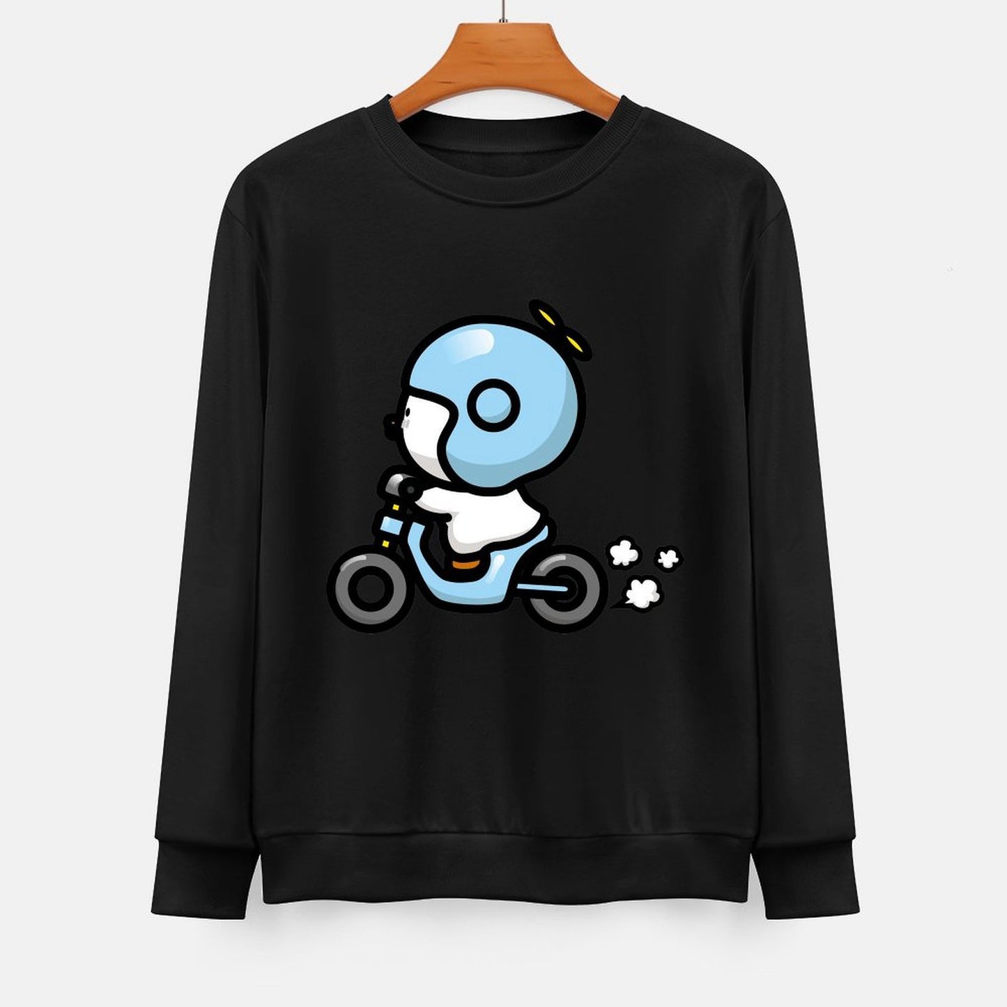 IPBR 250g Crew Neck Long Sleeve Sweatshirt Front GraphicCrew Neck Long Sleeve Sweatshirt4001196