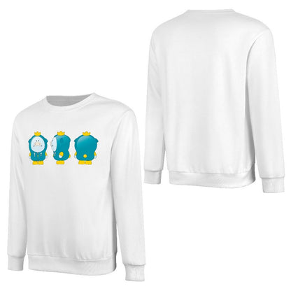 Front Patterned Long Sleeve TopEdition Printed