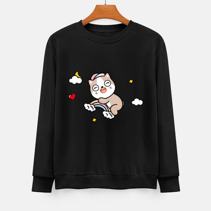 IPBR 250g Crew Neck Long Sleeve Sweatshirt Front GraphicCrew Neck Long Sleeve Sweatshirt4001170