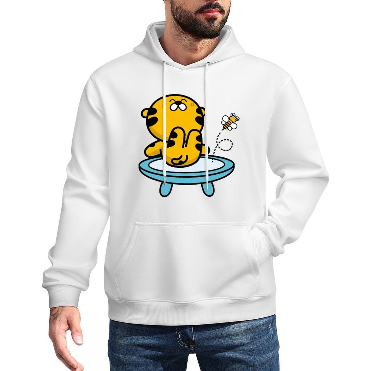 Front Graphic HoodiesNatural Regular