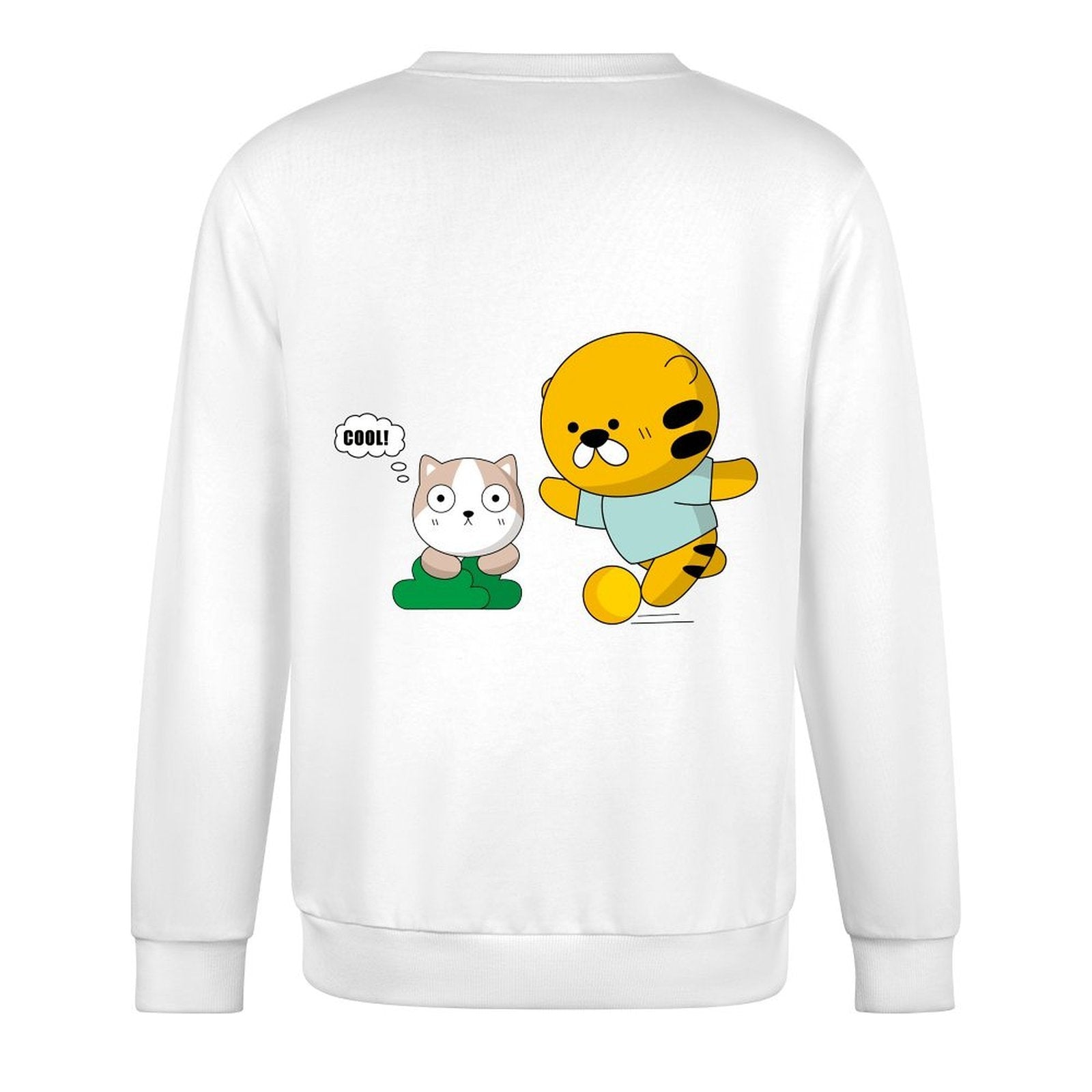 Long-sleeved crew neck sweatshirtSoftFeel Casual Long Sleeve