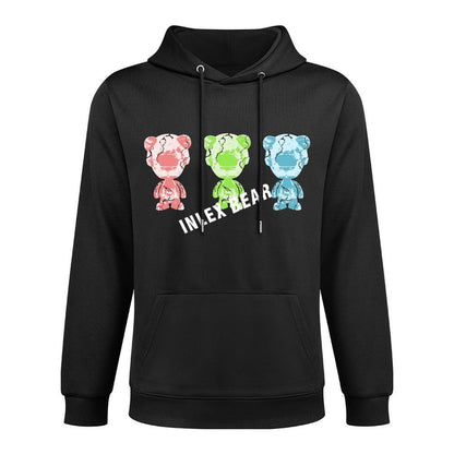 IPIB 250g Hooded Pocket Sweatshirt Front GraphicMen's Hooded  Sweatshirt6000050-1