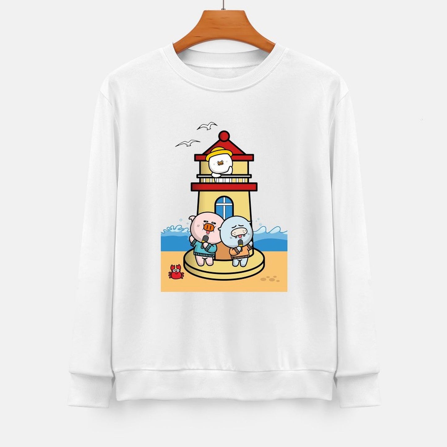 Front Patterned Long Sleeve Top StreetLine ActiveLine