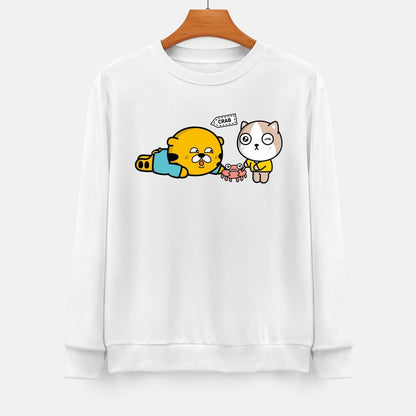 Front Patterned Long Sleeve TopEverydayTee Clean