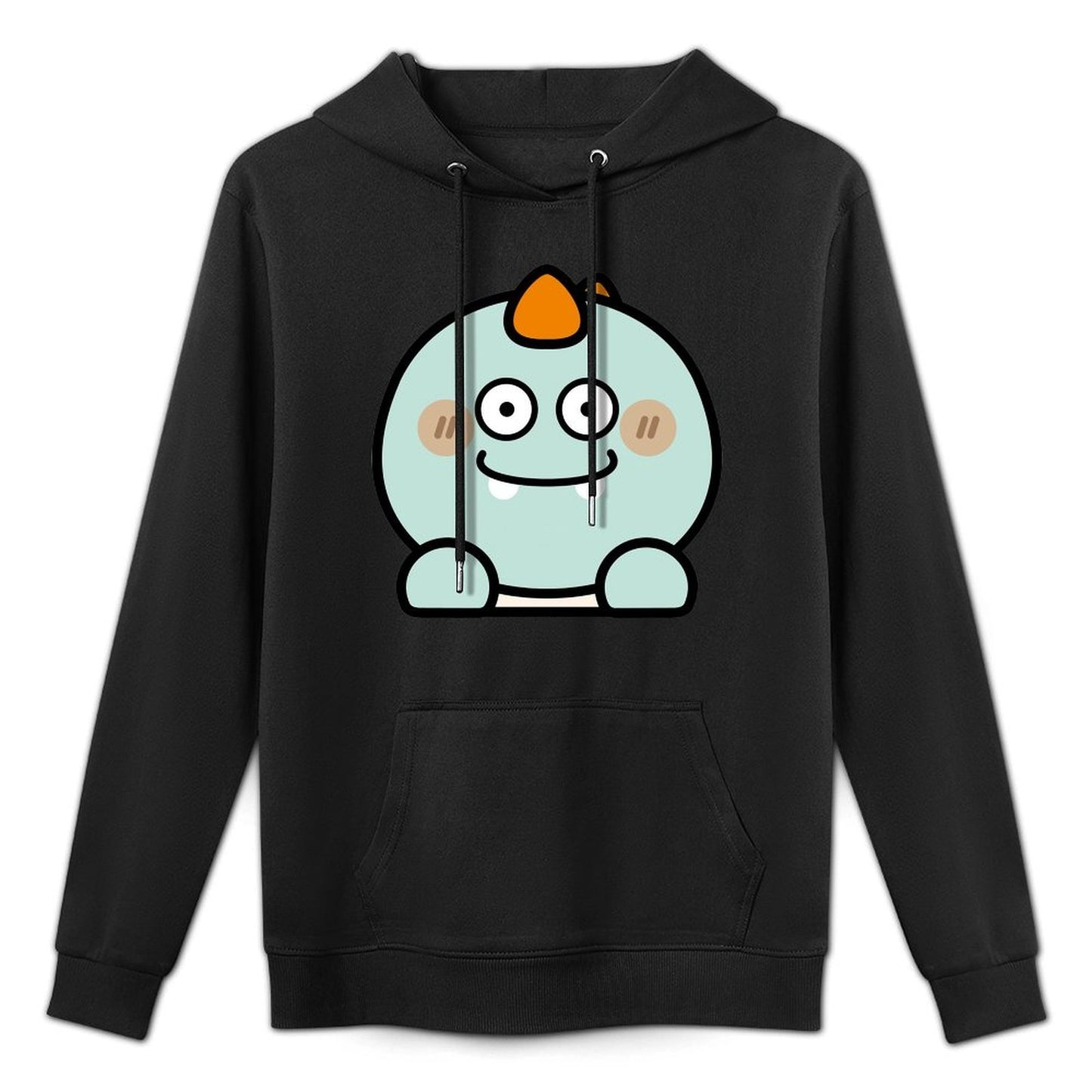 Shrink-Resistant Print-Ready Front Graphic Hoodies