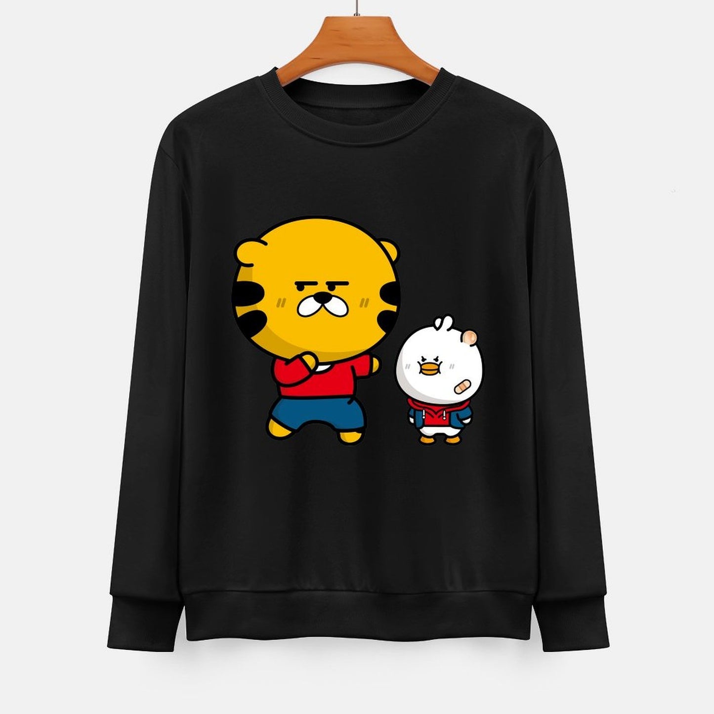  Front Patterned Long Sleeve TopHigh-Quality Chill