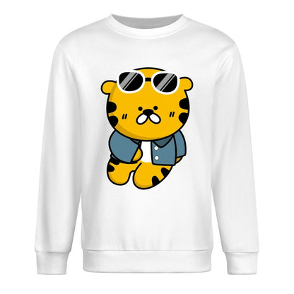 Front Patterned Long Sleeve TopEverydayWear Strong