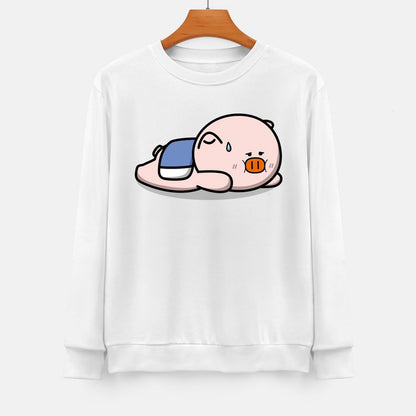 Front Patterned Long Sleeve Top Relaxed