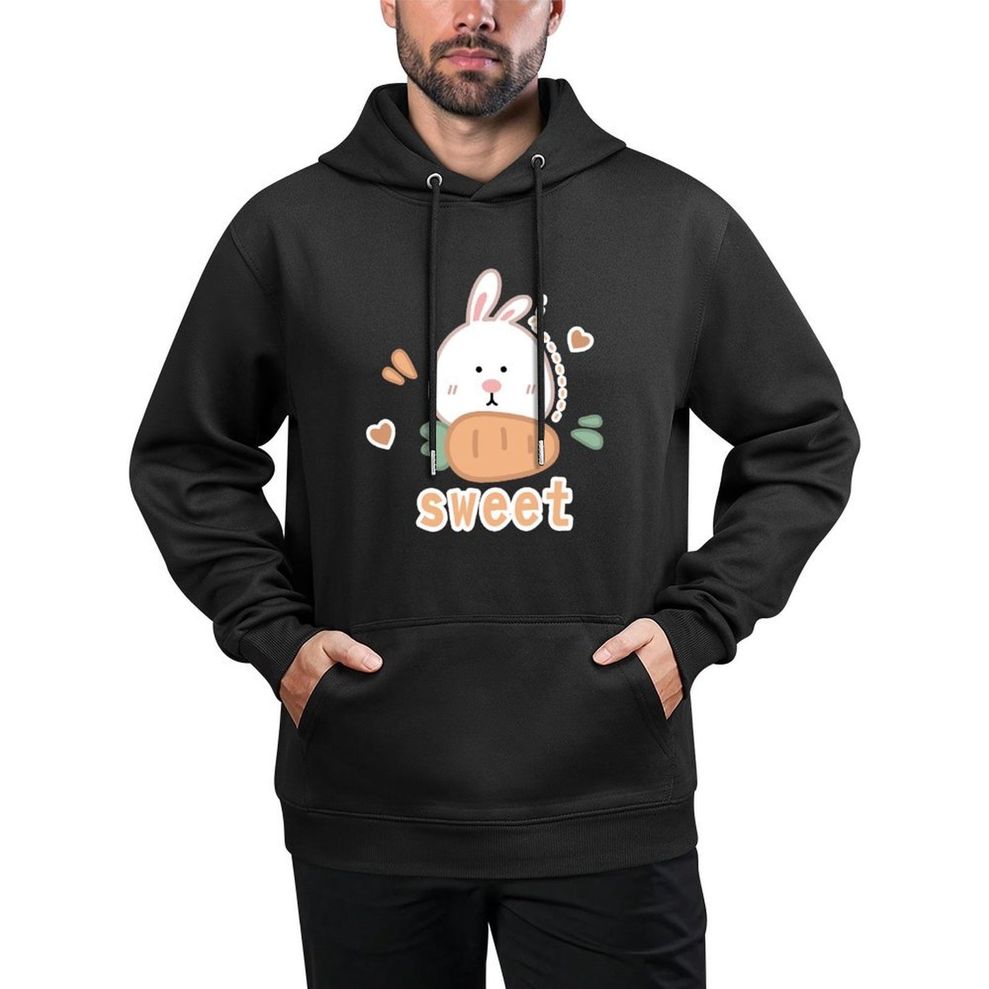 IPBR 250g Hooded Pocket Sweatshirt Front GraphicMen's Hooded  Sweatshirt4001540