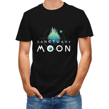Inkmay Casual Cotton T-shirt The Rise And Fall Of Sanctuary Unisex T-shirtCleanCut Smooth T-Shirt