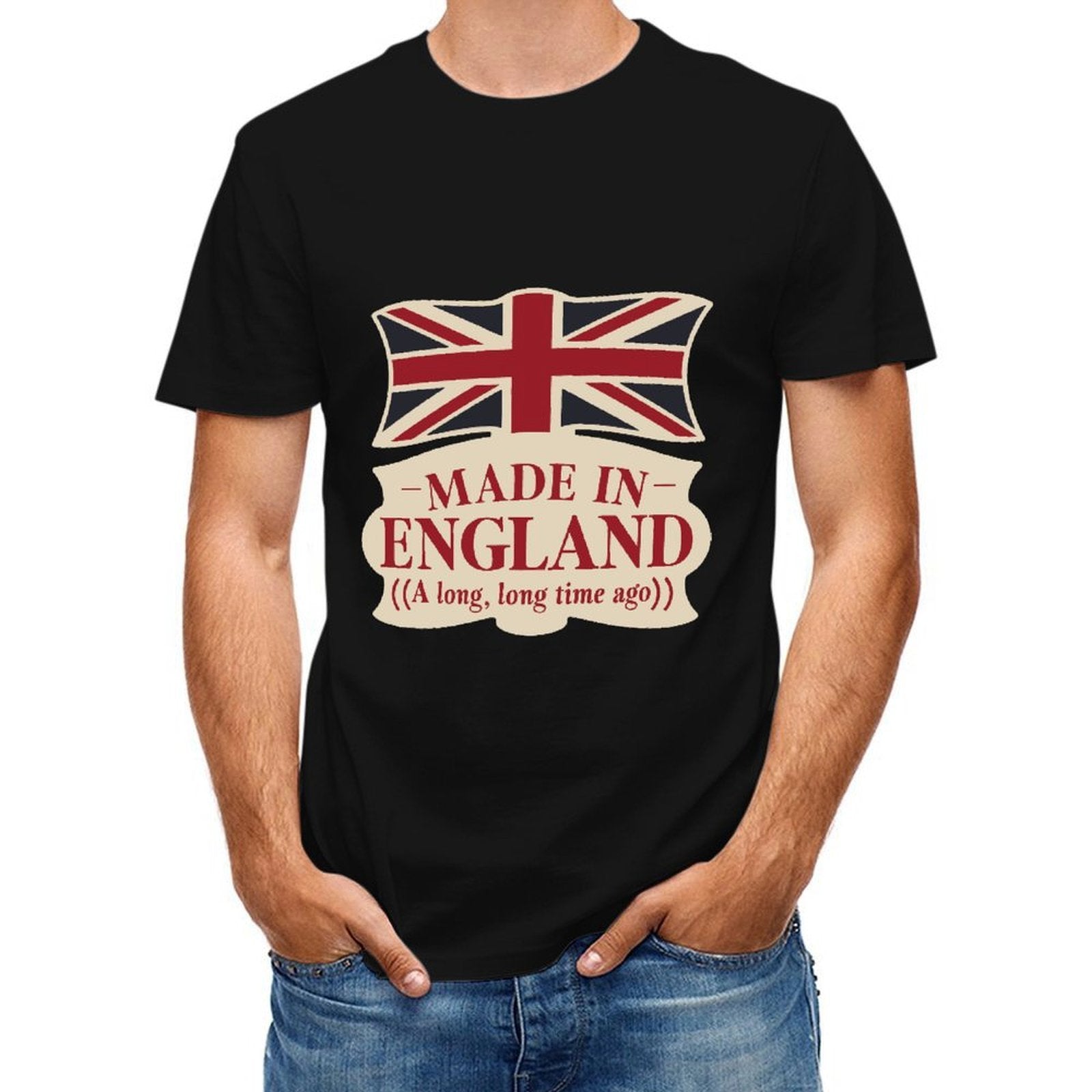 Inkmay Casual Cotton T-shirt Made In England A Long Time Ago Unisex T-shirt Premium T-Shirt