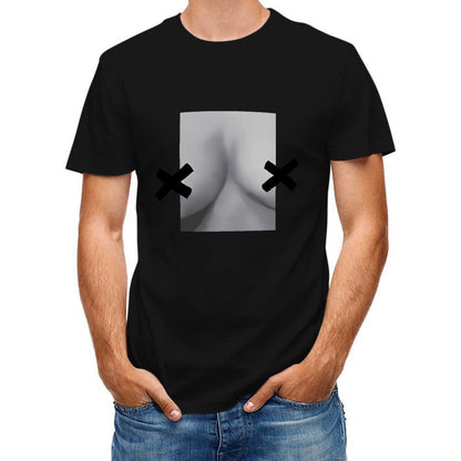 Inkmay Casual Cotton T-shirt Abstract Legs With Black Shadows Unisex T-shirtActiveStyle Print-Ready T-Shirt