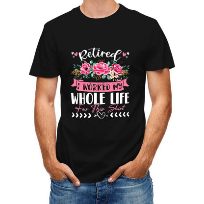 Inkmay Casual Cotton T-shirt Unisex T-shirtTimelessStyle Outdoor T-Shirt