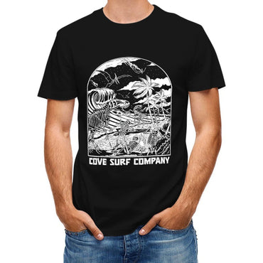 Inkmay Casual Cotton T-shirt Unisex T-shirtSharp Long Lasting T-Shirt