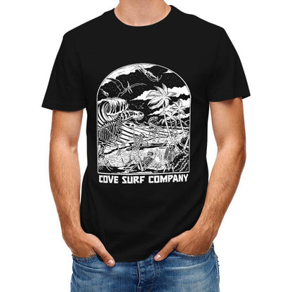 Inkmay Casual Cotton T-shirt Unisex T-shirtSharp Long Lasting T-Shirt