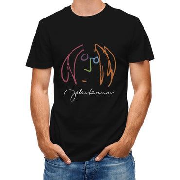 inkmay-casual-cotton-t-shirt-abstract-art-with-colorful-shapes-unisex-t-shirt