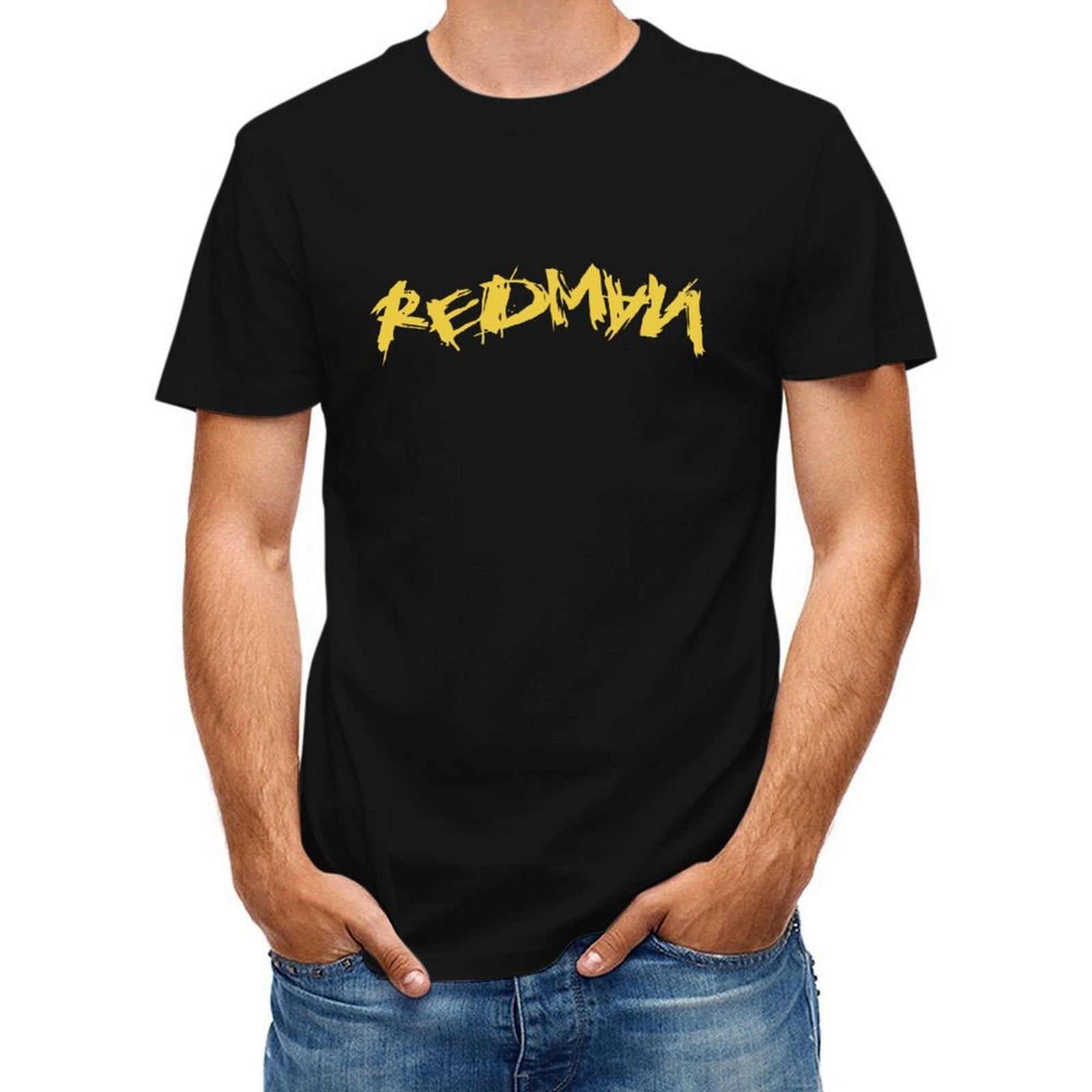 Inkmay Casual Cotton T-shirt Solid Yellow Background No Pattern Prints Unisex T-shirtStreetStyle ActiveWear T-Shirt