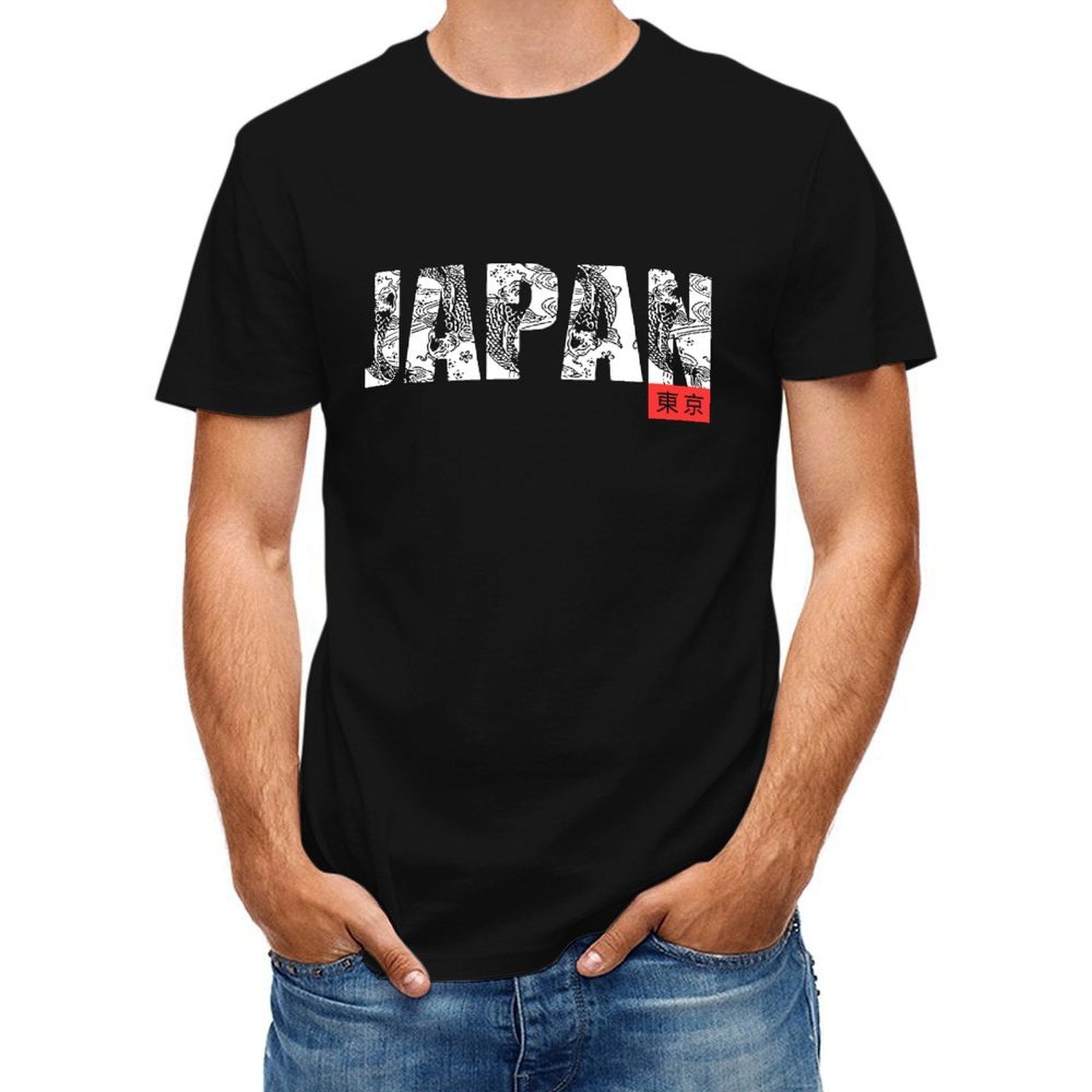 Inkmay Casual Cotton T-shirt Japan Art With Intricate Designs Unisex T-shirtModernFit Studio T-Shirt
