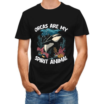 inkmay-casual-cotton-t-shirt-orcas-are-my-spirit-animal-art-unisex-t-shirt
