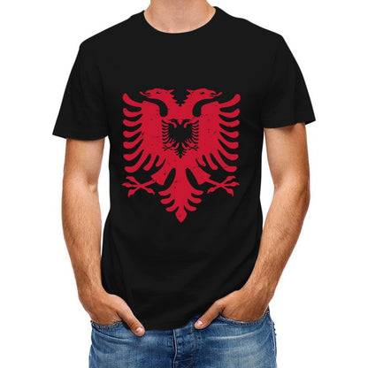 Inkmay Casual  Cotton T-shirt Solid Red Background No Patterns Unisex T-shirtSoftTouch Chill T-Shirt