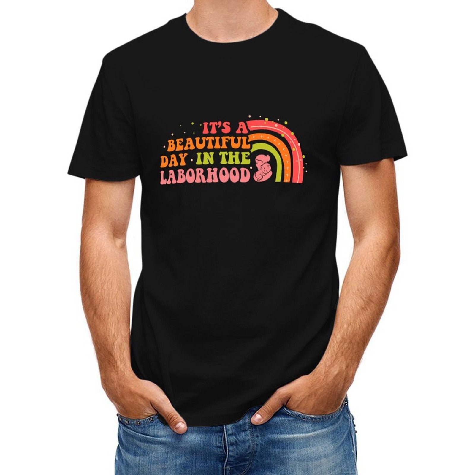 inkmay-casual-cotton-t-shirt-colorful-abstract-design-with-swirls-and-unisex-t-shirt