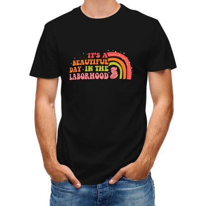 inkmay-casual-cotton-t-shirt-colorful-abstract-design-with-swirls-and-unisex-t-shirt