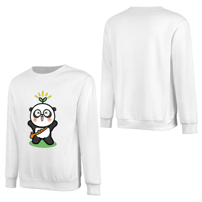 Front Patterned Long Sleeve TopTear-Resistant Wrinkle-Free