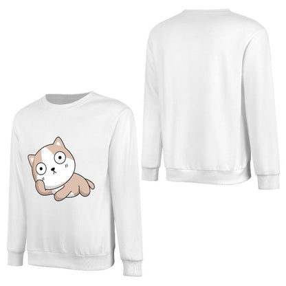 Front Patterned Long Sleeve TopHeritage Regular