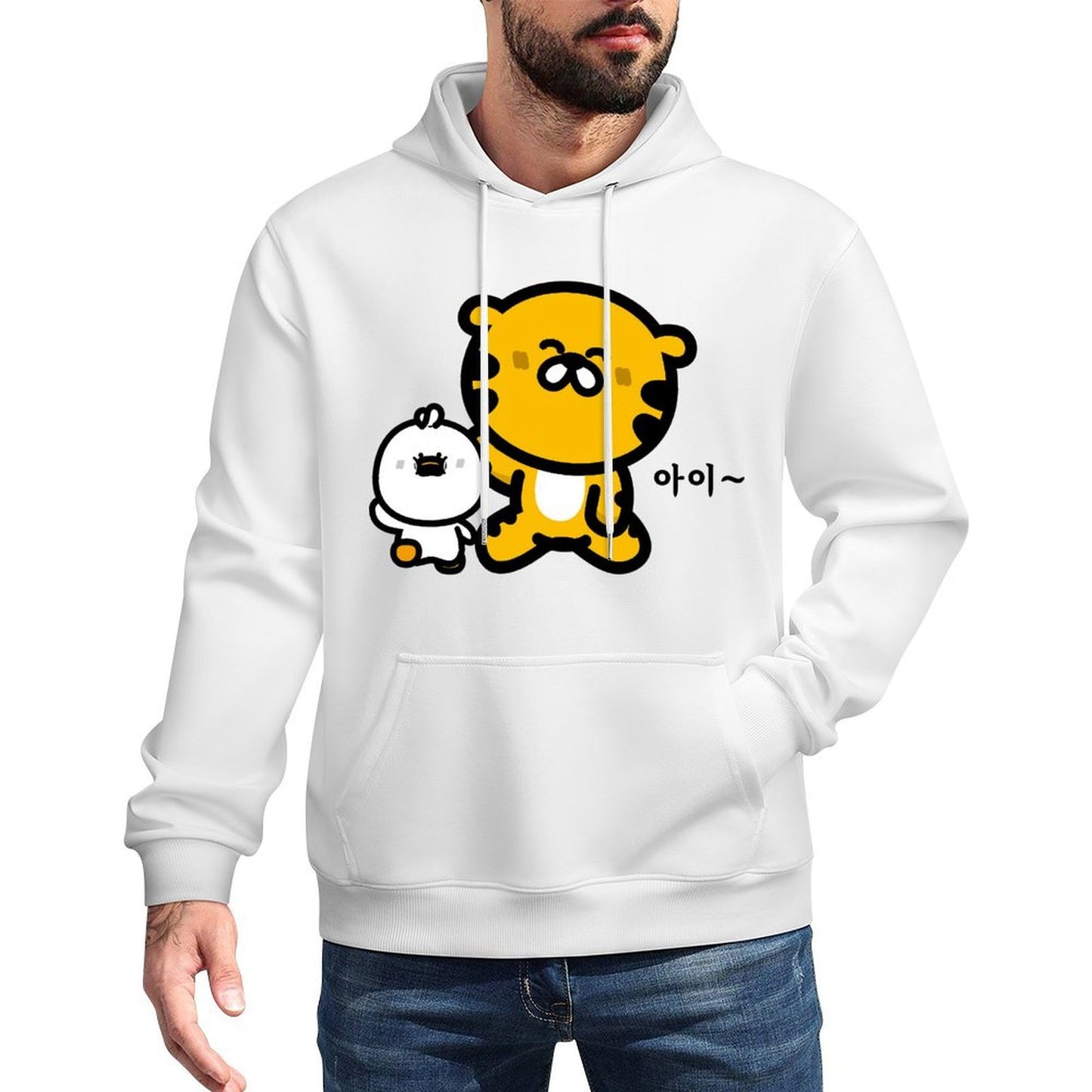 IPBR 250g Hooded Pocket Sweatshirt Front GraphicMen's Hooded  Sweatshirt4001021