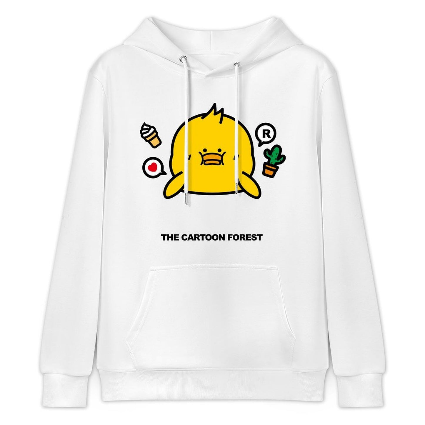 Midweight EssentialFit Front Graphic Hoodies