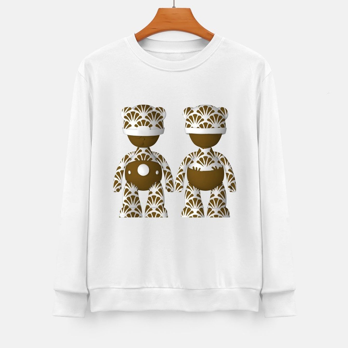 Long Sleeve With Front PatternCrisp Print Bold