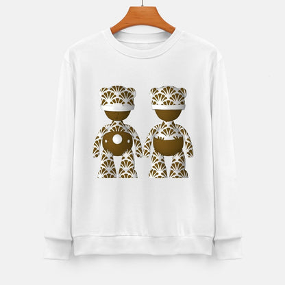 Long Sleeve With Front PatternCrisp Print Bold