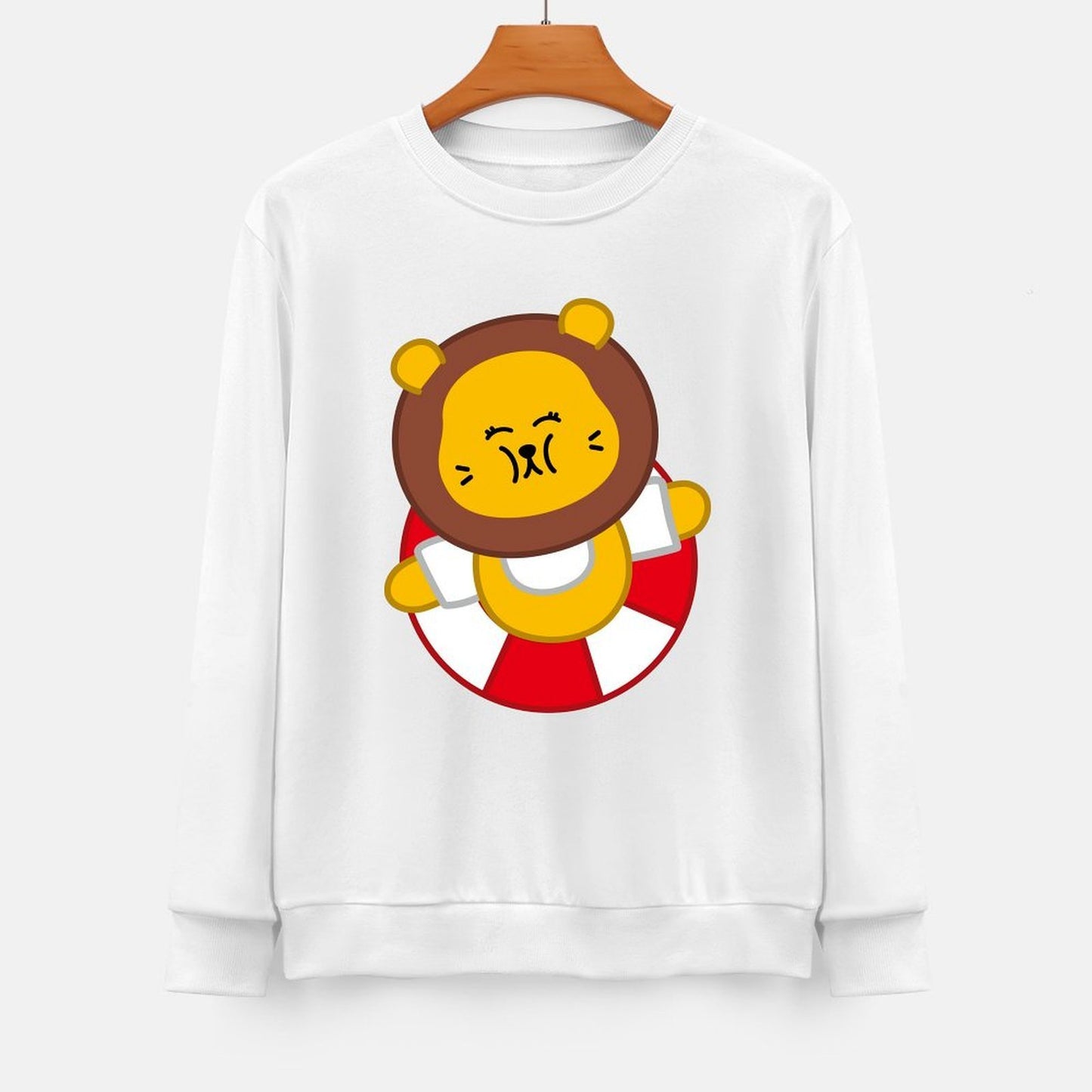 Front Patterned Long Sleeve TopHigh-Quality PremiumSeries