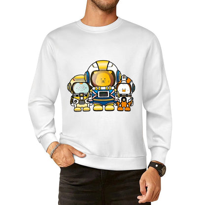 Front Patterned Long Sleeve TopClean Solid