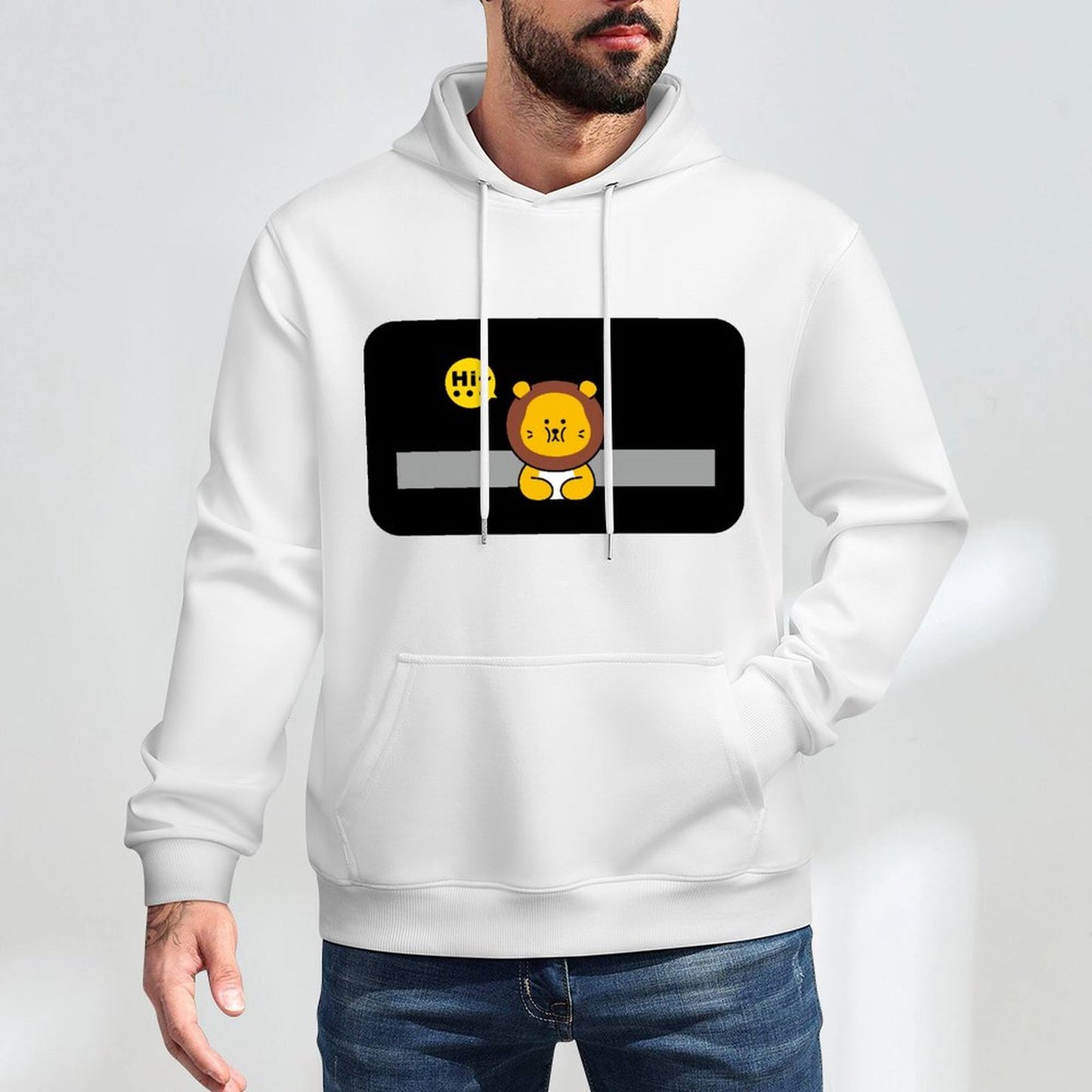 High-Quality ComfortLine Front Graphic Hoodies