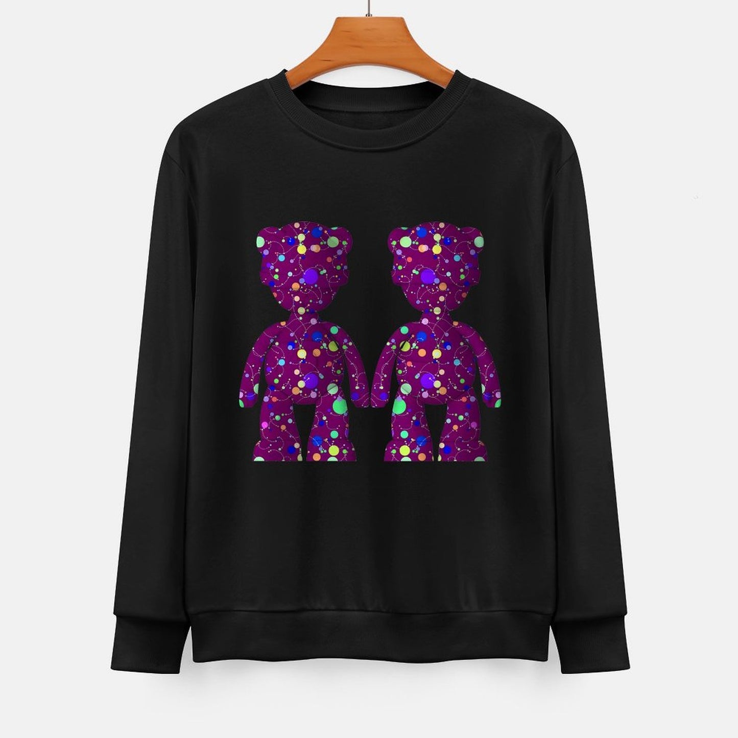 IPIB 250g Crew Neck Long Sleeve Sweatshirt Front GraphicCrew Neck Long Sleeve Sweatshirt6000092-1