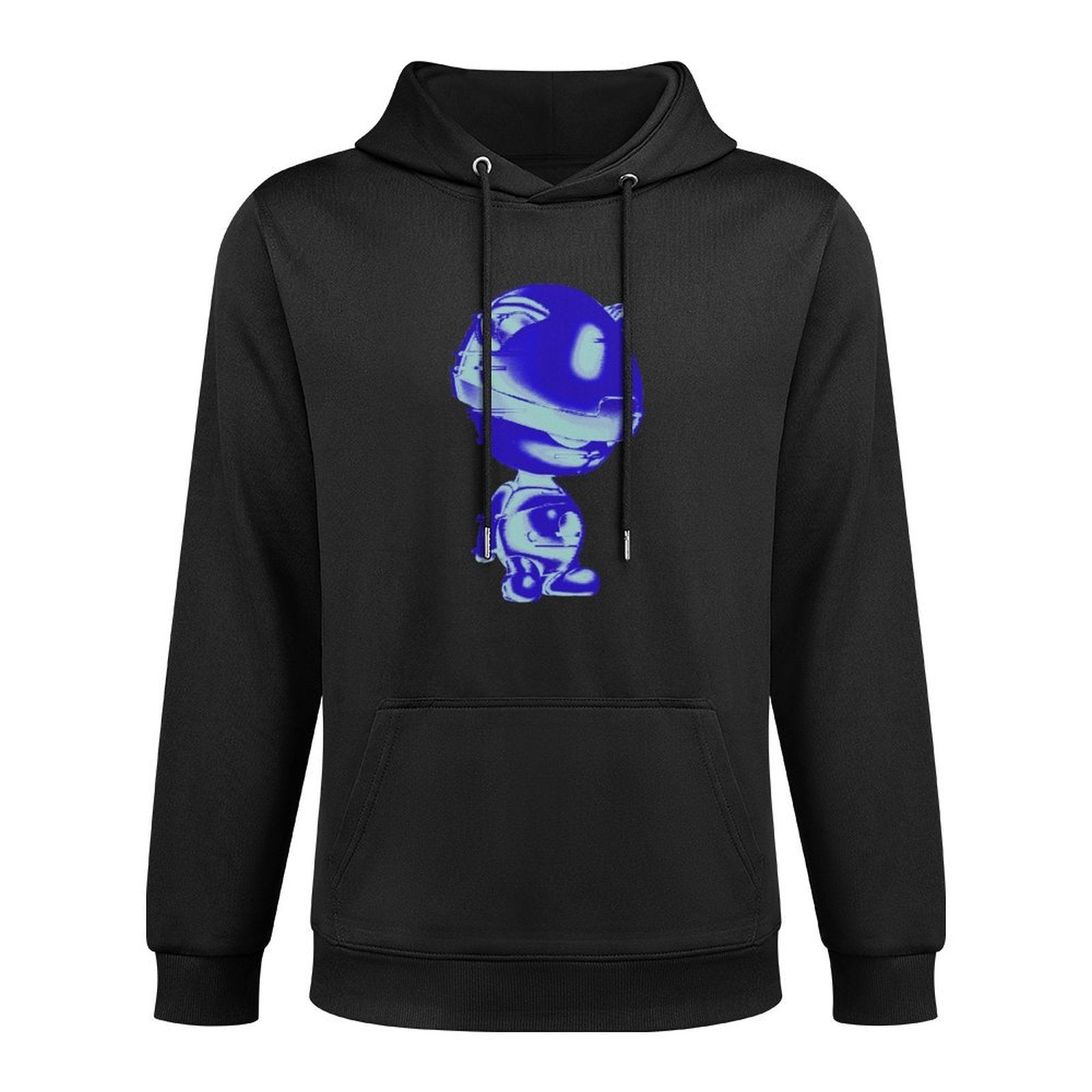 Hoodie Front PatternLogo-Ready Easy-Care