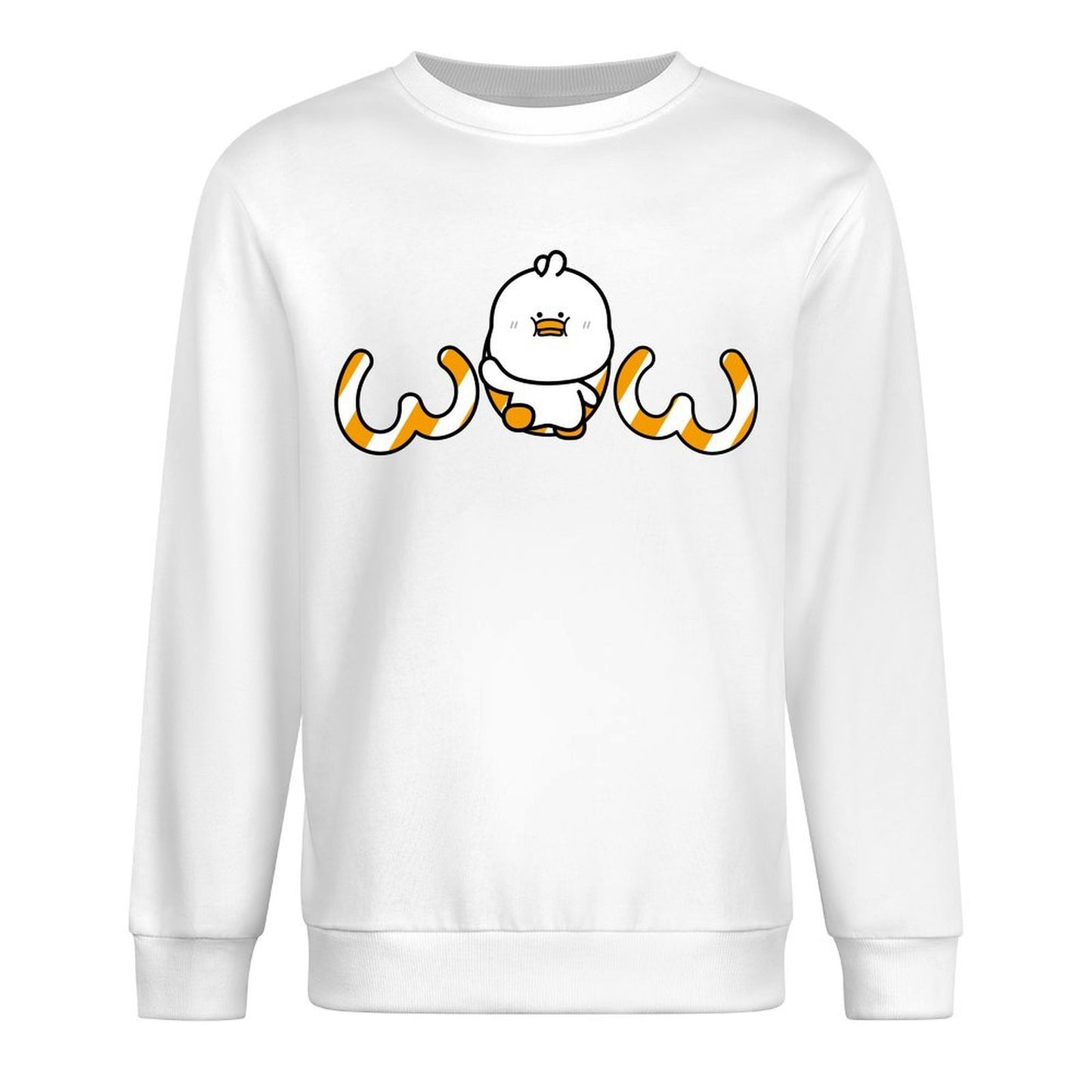 Front Patterned Long Sleeve TopPrinted ClassicStyle